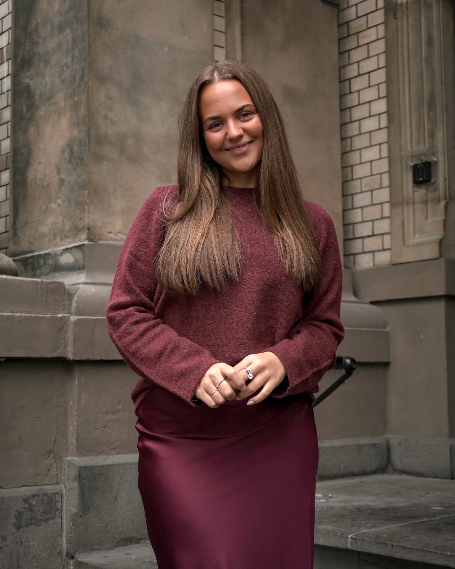 SLWLULU Pullover - Tawny Port